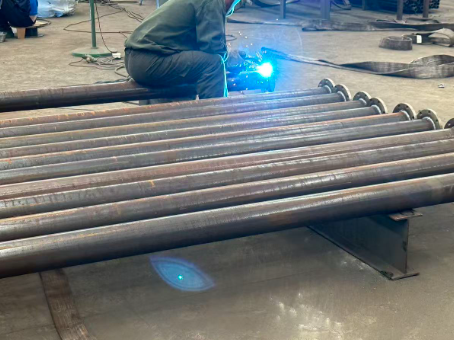 大同20#无缝注浆管加工108*6钢花管棚管